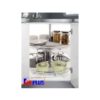 Mâm xoay Inox mờ cao cấp mở toàn phần - 360 Kit Plus DK.360 2 Mâm xoay Inox mờ cao cấp mở toàn phần - 360 Kit Plus DK.360