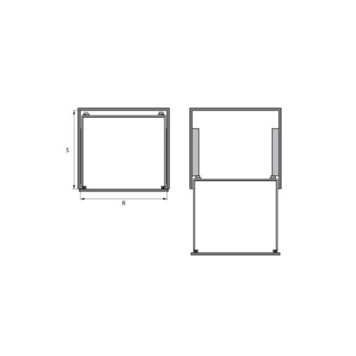 Rổ đựng bát đĩa Cappella 700mm Hafele 549.08.011 8 Rổ Đựng Chén Đĩa Cappella 70Rổ đựng bát đĩa Cappella 700mm Hafele 549.08.0110mm Hafele 549.08.011