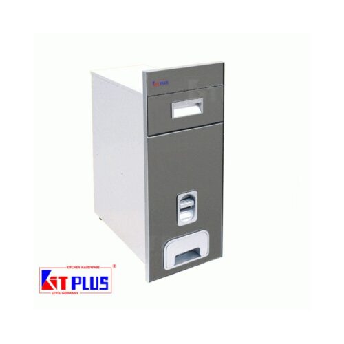 Thùng gạo mặt gương bạc Kit Plus RB.29A 6 Thùng gạo mặt gương bạc Kit Plus RB.29A