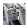 Thùng rác gắn cánh Hafele 502.73.901 2x30L cho tủ 450mm 2 thung rac gan canh hafele 502 73 901 2x30l cho tu 450mm