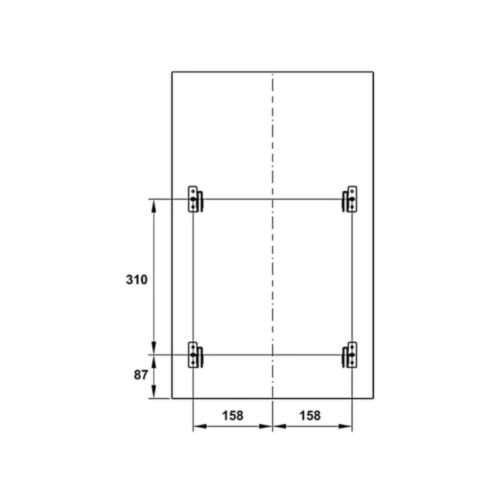 Thùng rác gắn cánh Hafele Viola 503.48.505 8 Thùng rác gắn cánh Hafele Viola 503.48.505