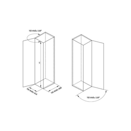 Tủ đồ khô cao 6 tầng Hafele Dolce 548.65.053 9 Tủ đồ khô cao 6 tầng Hafele Dolce 548.65.053