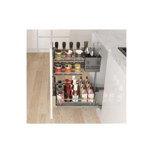 Bộ rổ gia vị dao thớt Hafele Omero 595.00.806 450mm 11 Bộ rổ gia vị dao thớt Hafele Omero 595.00.806 450mm