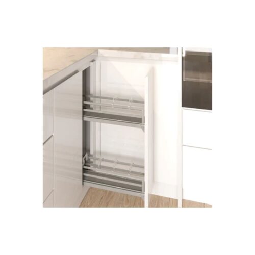 Bộ rổ gia vị Hafele Omero 549.20.891 200mm (trái) 8 Bộ rổ gia vị Hafele Omero 549.20.891 200mm (trái)