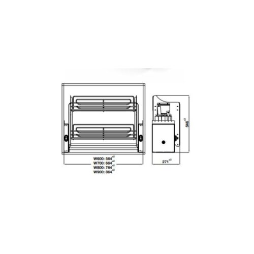 Bộ rổ nâng hạ Hafele Oria 504.76.704 600mm 5 Bộ rổ nâng hạ Hafele Oria 504.76.704 600mm