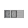 Chậu rửa bát Konox Granite Phoenix 1160 - Grey 2 Chậu rửa bát Konox Granite Phoenix 1160 - Grey