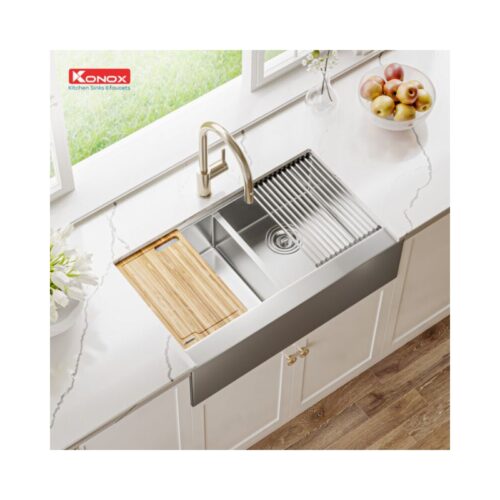 Chậu rửa bát Konox Workstation - Apron Sink KN8751DA Retta 7 Chậu rửa bát Workstation - Apron Sink KN8751DA Retta