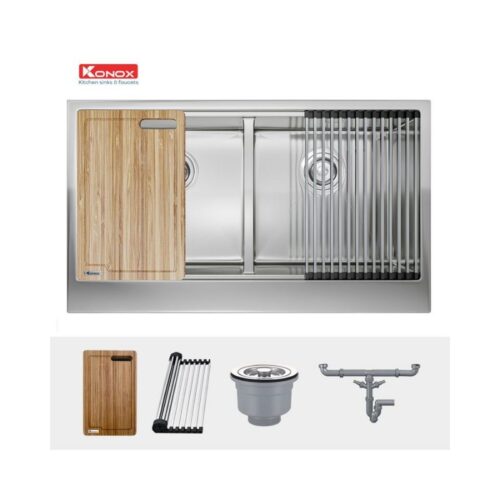 Chậu rửa bát Konox Workstation - Apron Sink KN8751DA Retta 8 Phụ kiện của Chậu rửa bát Workstation - Apron Sink KN8751DA Retta