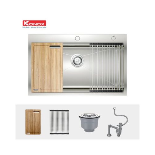 Chậu rửa bát Workstation - Topmount Sink KN8050TS(full phụ kiện) 8 Phụ kiện của Chậu rửa bát Workstation - Topmount Sink KN8050TS(full phụ kiện)