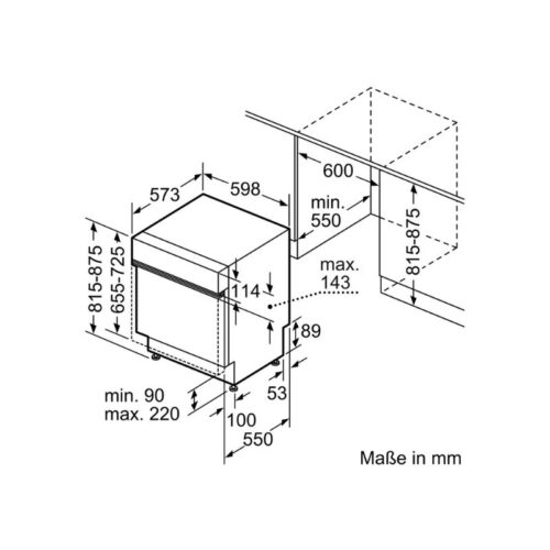 Máy rửa bát Bosch SMI6ECS57E 14 bộ 15 Máy rửa bát Bosch SMI6ECS57E 14 bộ
