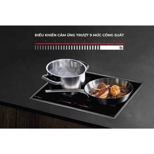 Bếp từ đôi Eurosun EU-T798Pro lắp âm 13 bảng điều khiển trượt của bếp từ Eurosun EU-T798Pro