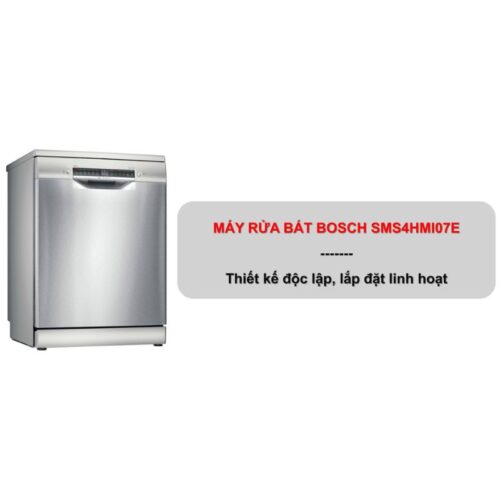 Máy rửa bát độc lập Bosch SMS4HMI07E serie 4 9 may rua bat bosch sms4hmi07e serie 4