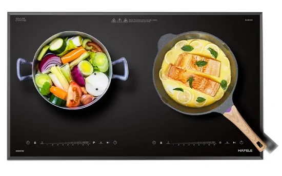 Bếp từ kết hợp hồng ngoại 2 vùng nấu Hafele HC-H7321B 536.61.856 7 Bếp từ kết hợp hồng ngoại 2 vùng nấu Hafele HC-H7321B 536.61.856