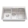 Chậu rửa bát inox 1 hố Paul Schmitt PA 8050-TD 2 Chậu rửa bát inox 1 hố Paul Schmitt PA 8050-TD