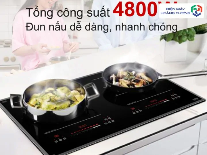 Bếp từ đôi Lorca LCI 816 PLUS lắp âm 10 Chức năng nấu bếp từ LCI 816 PLUS