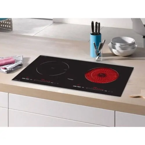 Bếp từ kết hợp hồng ngoại Canzy CZ-56RD lắp âm 6 Hình ảnh thực tế bếp điện Từ Canzy CZ-56RD