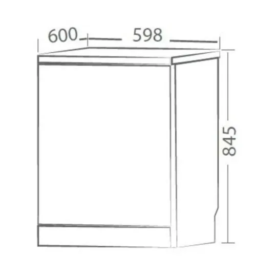 Máy rửa bát độc lập Canzy CZ-DSW809EU Serie 8 8 Kích thước máy rửa bát Canzy CZ-DSW809EU SERI 8
