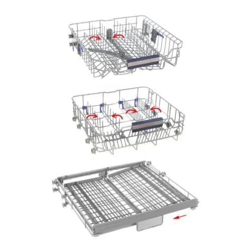 Máy rửa chén độc lập Hafele HDW-F602EB 538.21.360 10 Khay máy rửa chén độc lập Hafele HDW-F602EB 538.21.360