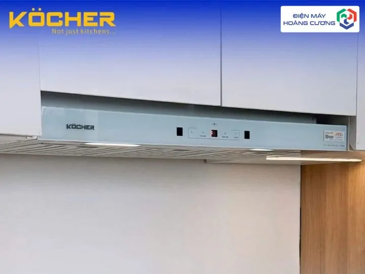 Máy hút mùi âm tủ Kocher Turbo X-350N 7 Công suất hút mạnh mẽ máy hút mùi X-350N