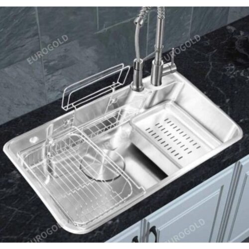 Chậu rửa bát inox 304 Eurogold EUD88050 6 Hình ảnh chậu rửa bát inox 304 Eurogold EUD88050