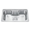 Chậu rửa bát inox 1 hố Gorlde GD-027 2 Chậu rửa bát inox 1 hố Gorlde GD-027