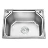 Chậu rửa bát inox 1 hố Gorlde GD-918 1 Chậu rửa bát inox 1 hố Gorlde GD-918