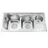Chậu rửa bát inox 2 hố Gorlde GD-5203 2 Chậu rửa bát inox 2 hố Gorlde GD-5203