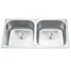 Chậu rửa bát inox 2 hố Gorlde GD-5304 2 Chậu rửa bát inox 2 hố Gorlde GD-5304