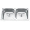 Chậu rửa bát inox 2 hố Gorlde GD-5304 1 Chậu rửa bát inox 2 hố Gorlde GD-5304