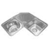Chậu rửa bát inox 2 hố Gorlde GD-5409 1 Chậu rửa bát inox 2 hố Gorlde GD-5409