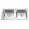 Chậu rửa bát inox 2 hố Gorlde GD-5612 2 Chậu rửa bát inox 2 hố Gorlde GD-5612
