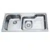 Chậu rửa bát inox 2 hố Gorlde GD-9039 1 Chậu rửa bát inox 2 hố Gorlde GD-9039