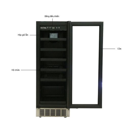 Tủ rượu vang Kadeka KA-24WR 7 Chi tiết tủ rượu vang Kadeka KA-24WR