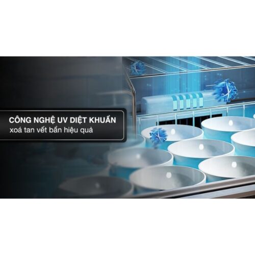 Máy rửa bát độc lập Hafele HDW-F601B 535.29.670 13 Công nghệ UV máy rửa bát độc lập Hafele HDW-F601B 535.29.670