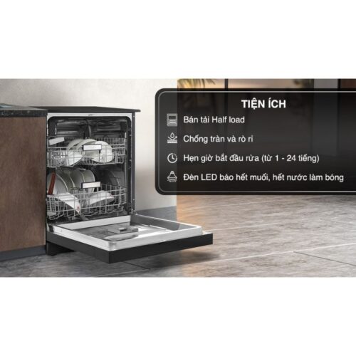 Máy rửa bát độc lập Hafele HDW-F601B 535.29.670 11 Tiện ích máy rửa bát độc lập Hafele HDW-F601B 535.29.670