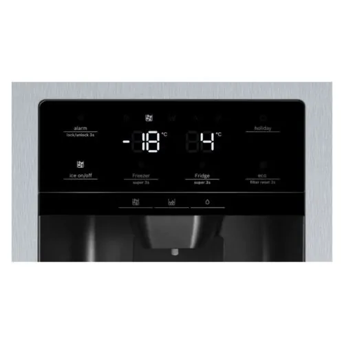 Tủ lạnh 2 cánh side by side 531 lít Bosch KAG93AIEP 7 Bảng điều khiển tủ lạnh 2 cánh side by side 531 lít Bosch KAG93AIEP