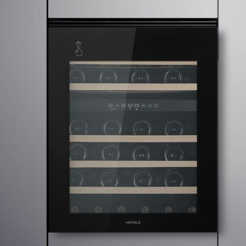 Tủ rượu Hafele HW-C129FB 533.17.011 lắp âm 4 Hình ảnh tủ rượu Hafele HW-C129FB 533.17.011 lắp âm