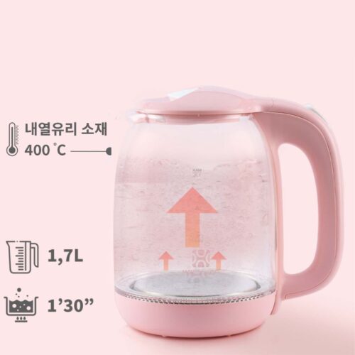 Ấm siêu tốc Hawonkoo KEH-170-PK 6 Ảnh ấm siêu tốc Hawonkoo KEH-170-PK