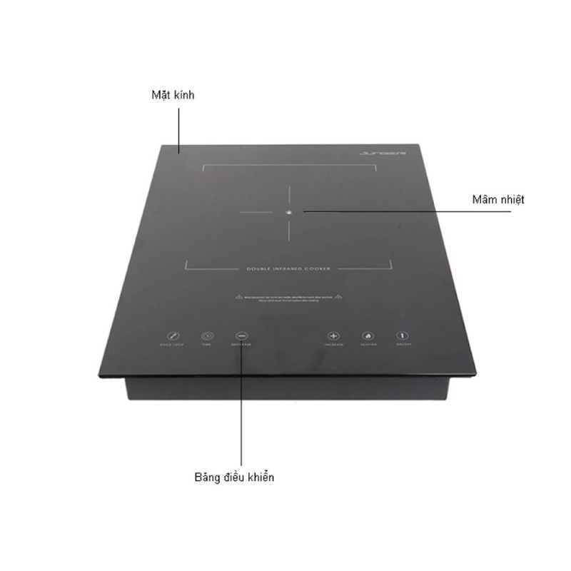 Bếp hồng ngoại đơn Junger MT-92 di động 5 Ảnh bếp hồng ngoại đơn Junger MT-92 di động