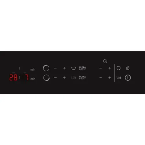 Bếp từ đôi Brandt BPI272UBL lắp âm 6 Bảng điều khiển bếp từ đôi Brandt BPI272UBL lắp âm