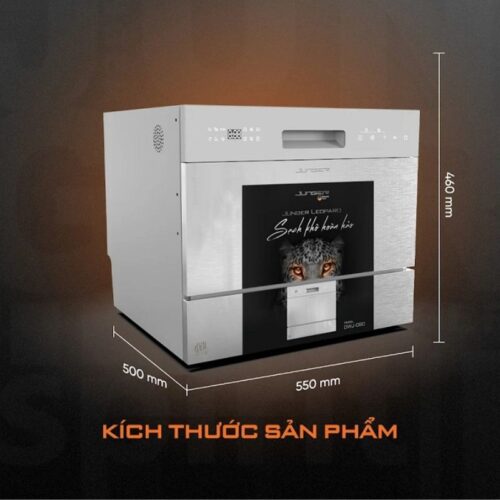 Máy rửa bát mini Junger Model DWJ-060 7 Kích thước máy rửa bát mini Junger Model DWJ-060