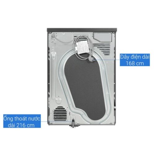 Máy sấy bơm nhiệt LG 10.5kg DVHP50P BPTPEVN 9 Mặt sau máy sấy bơm nhiệt LG 10.5kg DVHP50P BPTPEVN