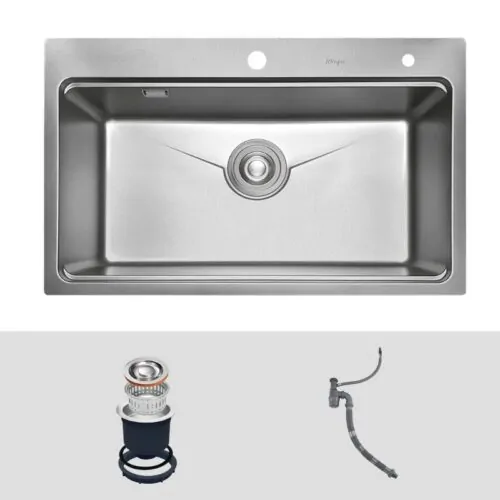 Chậu rửa bát 1 hố Kluger KW8181FS-S81 10 Ảnh chậu rửa bát 1 hố Kluger KW8181FS-S81