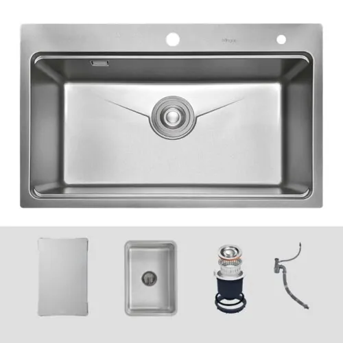 Chậu rửa bát 1 hố Kluger KW8181FS-S81 Plus 10 Ảnh chậu rửa bát 1 hố Kluger KW8181FS-S81 Plus