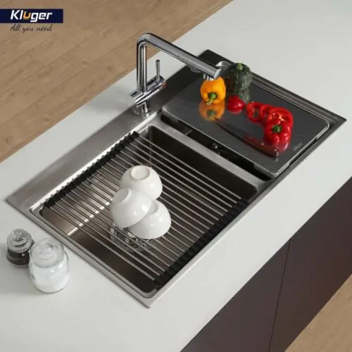 Giá để đồ inox Kluger KRM-01 11 Ảnh thực tế giá để đồ inox Kluger KRM-01