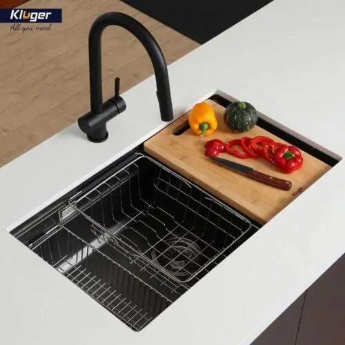 Giỏ để đồ inox Kluger KB-601S 9 Ảnh thực tế giỏ để đồ inox Kluger KB-601S