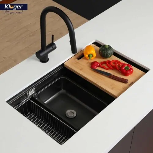 Giỏ để đồ inox Kluger KB-603 11 Ảnh thực tế giỏ để đồ inox Kluger KB-603