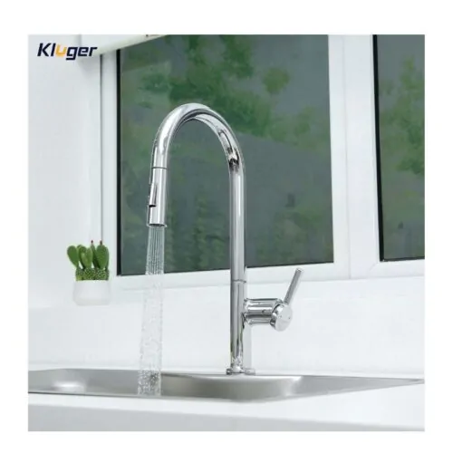 Vòi rửa bát nóng lạnh Kluger KLF0003C có dây rút 13 Ảnh vòi phun Kluger KLF0003C có dây rút