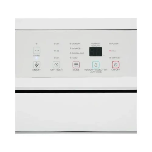 Máy lọc không khí và hút ẩm Sharp DW-D12A-W 9 Bảng điều khiển máy lọc không khí và hút ẩm Sharp DW-D12A-W