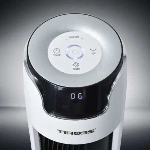 Quạt tháp Tiross TS9181 8 Bảng điều khiển quạt tháp Tiross TS9181